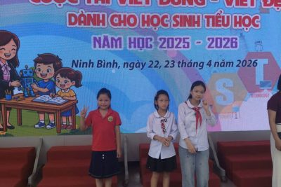 Ngày hội Stem, sáng tạo nghệ thuật, cuộc thi viết đúng, viết đẹp dành cho học sinh tiểu học năm học 2025-2026 cấp tỉnh